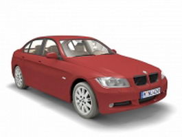 BMW 3 Sedan 3d model preview