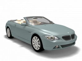 BMW E64 Convertible 3d model preview