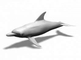 Oceanic dolphin 3d model preview