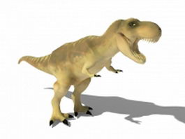 Tyrannosaurus rex 3d model preview