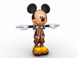 Mickey mouse 3d model preview