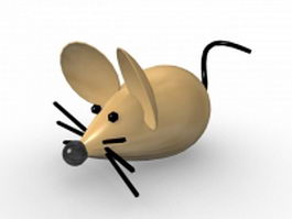Cartoon mice 3d model preview