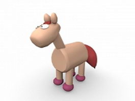 Donkey toy 3d preview