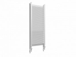 Vertical radiator 3d model preview