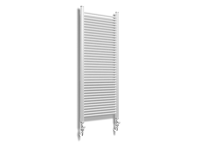 Vertical radiator 3d rendering
