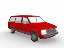 Dodge Station Wagon 3d preview