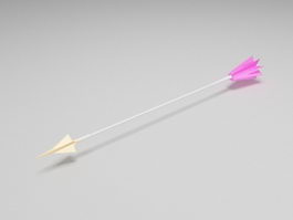 Arrow weapon 3d model preview