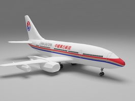 China Eastern Airlines Airbus A320 3D Model