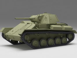 U.S. Army Tank 3d model preview