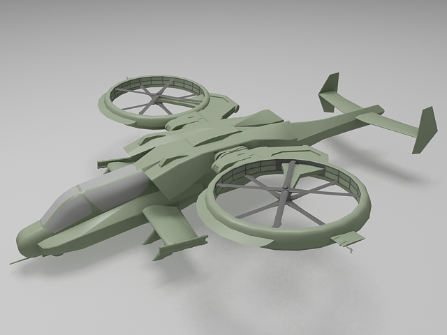 Military transport helicopter 3d rendering