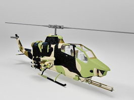 Kamov Ka-27 Military Helicopter 3d model 3ds Max files free download ...