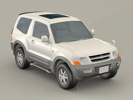 Mitsubishi Pajero 3d model preview