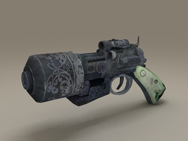DMC Devil May Cry Weapon 3d rendering