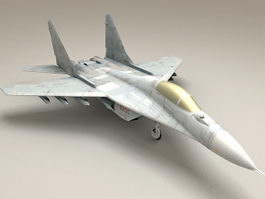 MiG-29 Fulcrum Fighter Jet 3d preview
