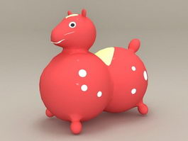 Toy Pony 3d model preview
