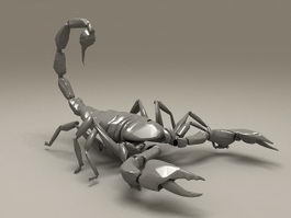 Black Scorpion 3d model preview