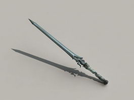 Rebellion Sword 3d model preview