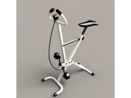 Foldable Exercise Bike 3d preview