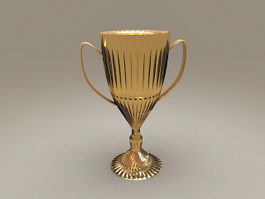 Gold Cup Trophy 3d preview