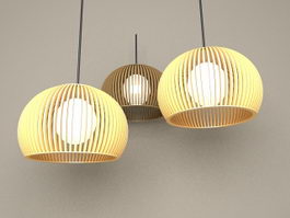 Modern Hanging Pendant Lights 3d model preview