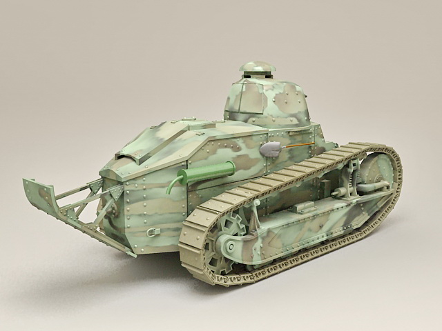 French Light Tank Renault FT 3d rendering