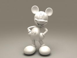 Mickey Mouse 3d model preview