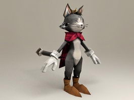 Cait Sith - Final Fantasy 3d model preview