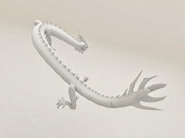 Chinese Dragon Animated 3d model preview
