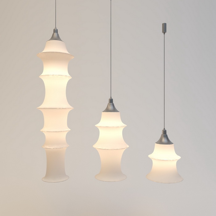 Contemporary Pendant Light Fixtures 3d rendering