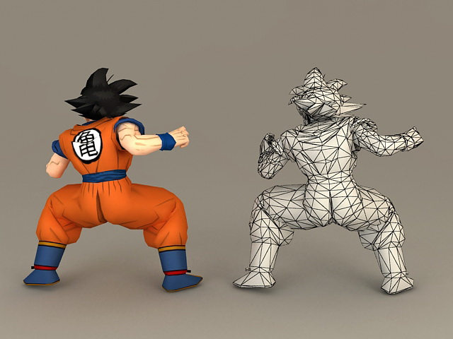 Download 3D Dragon Ball Z Goku Picture