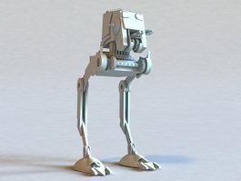 Future War Robot 3d model preview