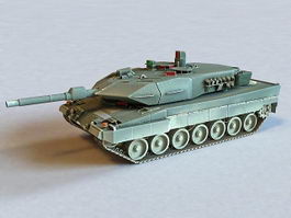 German Leopard 1 Tank 3d model preview