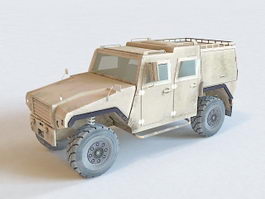 Mowag Eagle Wheeled Armored Vehicle 3d model preview