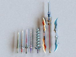Fantasy Weapons 3d preview
