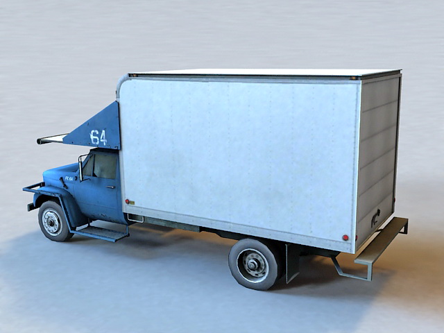 Airport Catering Truck 3d rendering