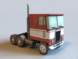 GMC Semi Tractor Truck 3d preview