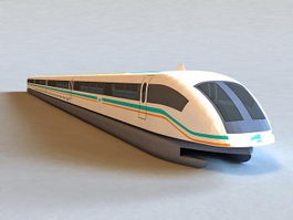 Maglev Train 3d preview