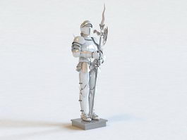 Armour Knight 3d model preview