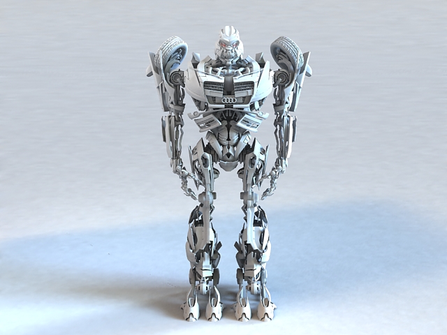 Transformers Rigged 3d rendering