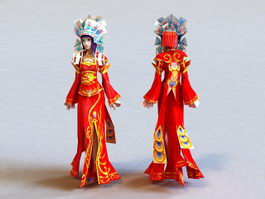Ancient China Bride 3d preview