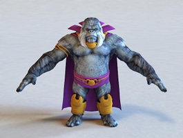 Gorilla Grodd 3d preview