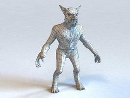Monster Werewolf 3d preview