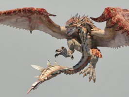 Dragon Monster 3d model preview