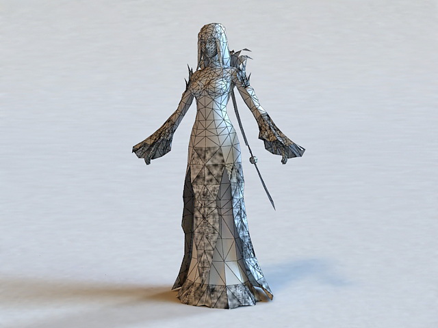 Fantasy Ancient Princess 3d rendering