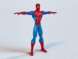 Spider-Man 3d model preview
