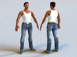 Will Smith American Actor 3d model preview