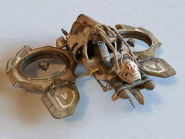 Star Wars Pod Racer 3d model 3ds Max files free download - CadNav