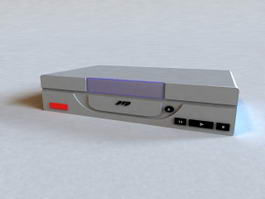 DVD Player 3d model preview