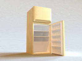 Small Refrigerator 3d model preview