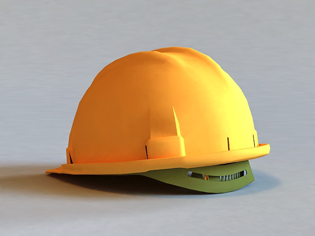 Hard Hat Safety Helmet 3d rendering